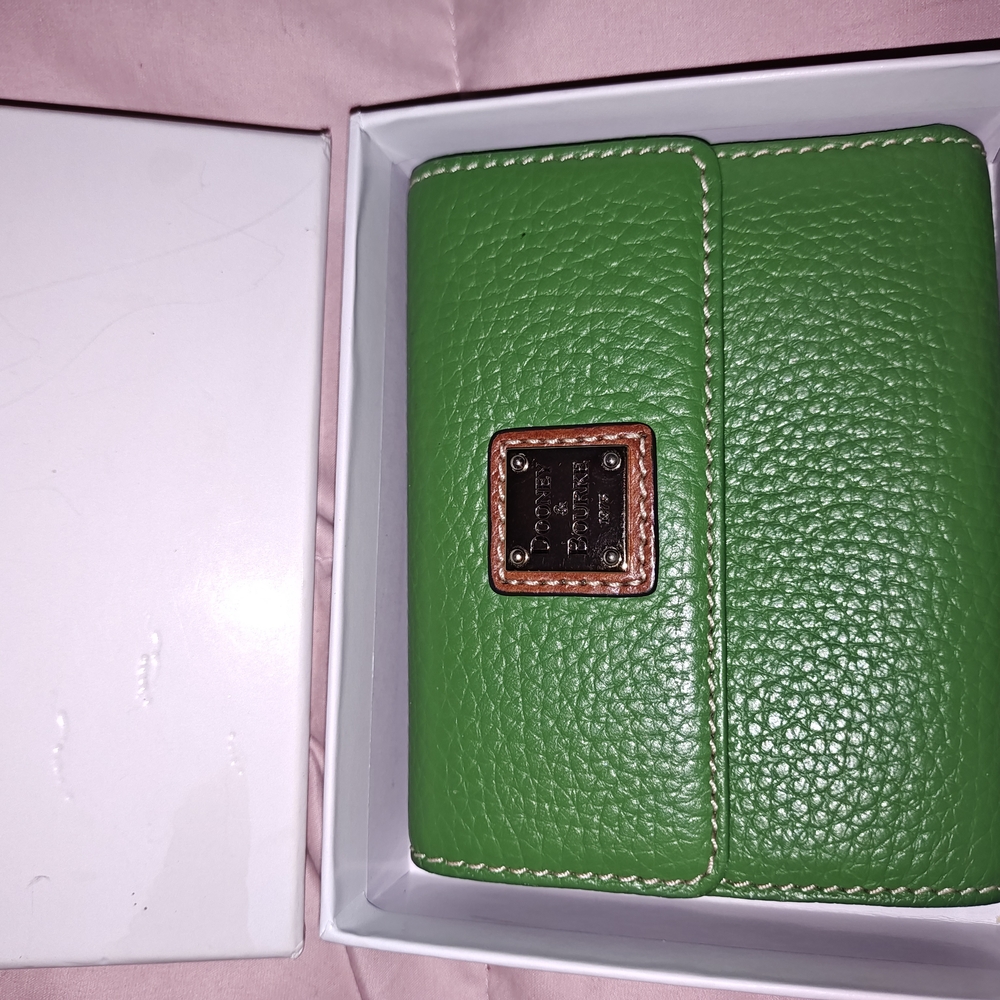 Green Leather Wallet